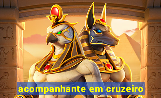 acompanhante em cruzeiro